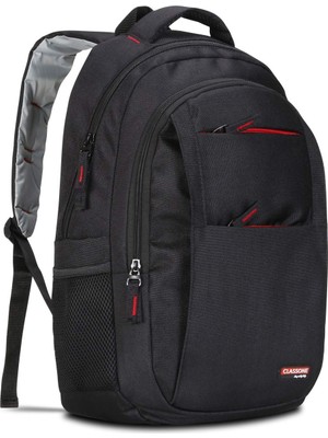 Aesco Classone BP-L300 Siena Serisi 13-14-15.6 Inç Uyumlu Notebook Çantası, Siyah