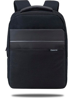 Aesco Classone BP-MS500 Messina 15.6 Laptop Sırt Çantas-Siyah