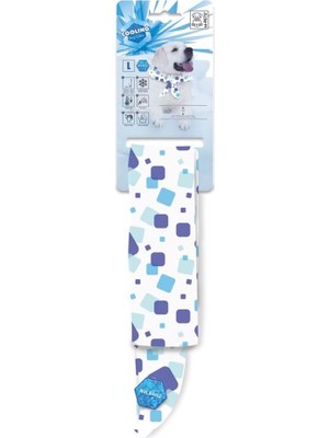 Aesco M-Pets Cooling Serinletici Köpek Yakalığı (L) White