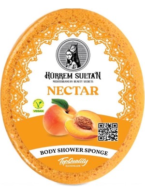 Aesco Süngerli Sabun, Lifli Banyo Sabunu ve Köpüklü Vücut Temizleme Süngeri, Pratik Kullanımlı Banyo ve Duş Sabunu, Günlük Cilt Temizliği Için Süngerli Sabun, Banyo Süngeri (Şeftali)