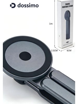 Aesco Dossimo Katlanabilir Portatif Laptop Standı Manyetik Telefon ve Tablet Tutucu Tripod 4 In 1 DS-500