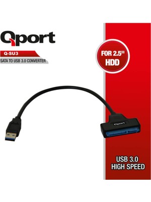 Aesco Qport Q Su3 Sata To USB 3.0 Çevirici