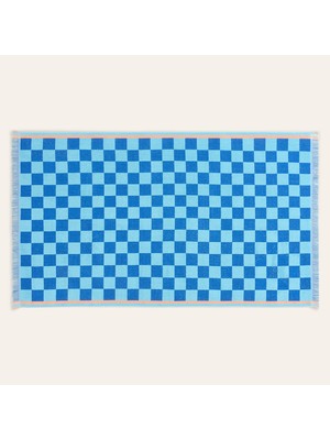 Aesco Vıseu Mavi Plaj Havlusu 90X150 cm