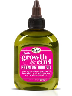 Aesco Difeel Biotin Growth & Curl Saç Yağı 240ML