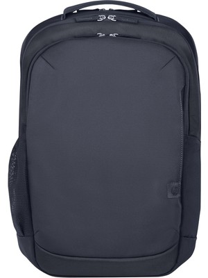 Aesco Hp 16" Everyday Laptop Sırt Çantası, 600D Geri Dönüşümlü Polyester, 21 L, Dolgulu Bölme, Su Geçirmez, Gri