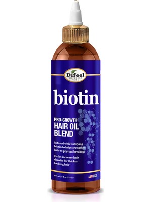 Aesco Difeel 99% Doğal Premium Saç Yağı - Biyotin Yağı Hacimlendirme ve Kalınlaştırma