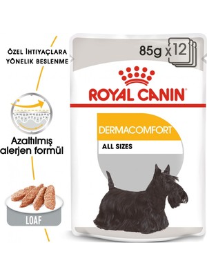 Aesco Royal Canin Ccn Dermacomfort Köpek Yaş Mama, 85 gr