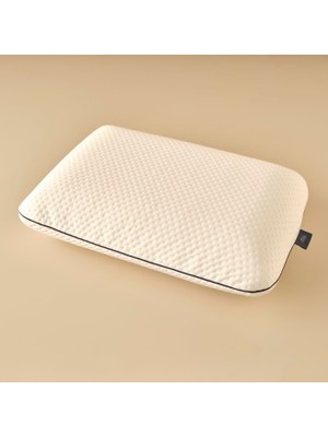 Aesco Bella Maıson Relax Düz Dış Kumaş:%65 Polyester%35 Viskon/iç DOLGU:%100 Viskoelastik Sünger Yastık, Beyaz, 60X40X13 cm