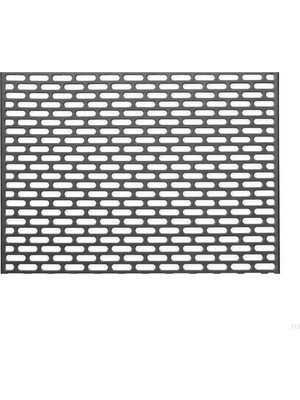 Aesco Silikon Kaydırmaz Lavabo Paspası, Gri, 33X28 Cm, Delikli Tasarım, Mutfak ve Banyo Için Su Geçiren Tezgah Koruyucu Mat