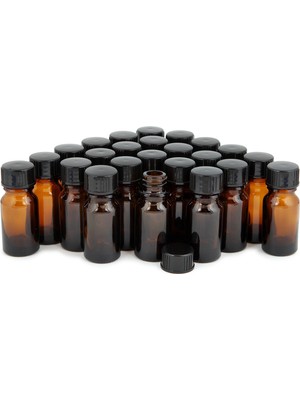 Aesco Vivaplex, 24, Kehribar, 10 ml (1/3 Oz) Cam Şişe, Kapaklı