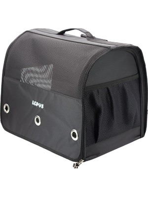 Aesco Lepus Kedi ve Köpek Taşıma Çantası (Cool Backpack) (Siyah)