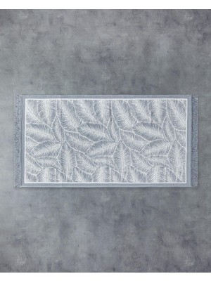 Aesco English Home Leaves Dokuma Kilim Gri