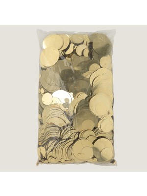 Aesco Digo Simli Pul Dekor 1000 'li Paket Altın