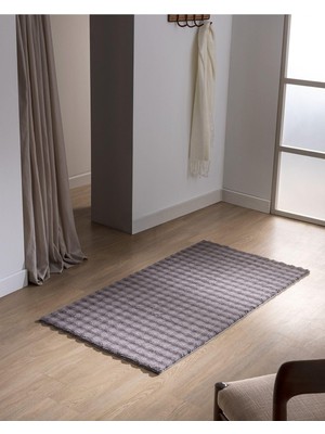 Aesco Madame Coco Vivre Bubble Halı Antrasit 80X150 cm
