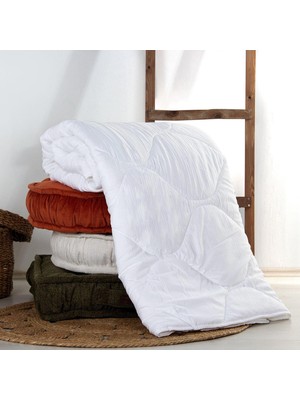Aesco Homedius Antlialerjik Microfiber Plus Çift Kişilik Beyaz 195X215