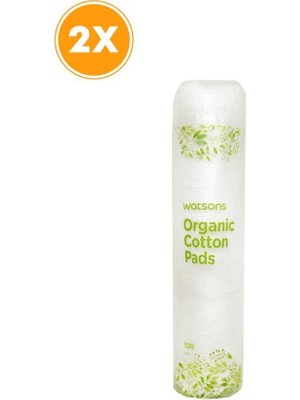 Aesco Watsons Organik Yuvarlak Makyaj Pamuğu 100 Adet