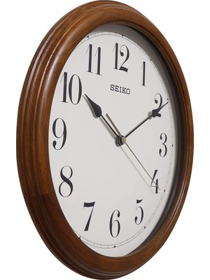 Aesco Seiko Saatler Ahşap Duvar Saati QXA153B, Modern