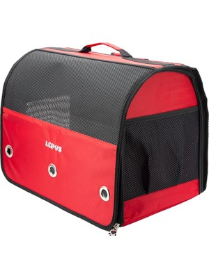 Aesco Lepus Kedi ve Köpek Taşıma Çantası (Cool Backpack) (Kırmızı)