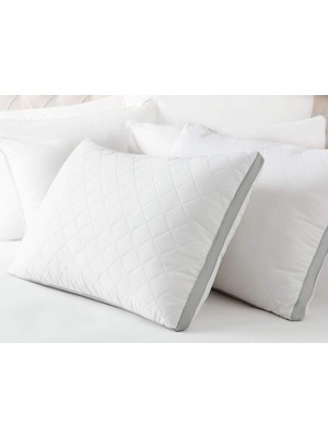 Aesco Klimalı Yastık - Beyaz/açık Gri - 50X70 cm