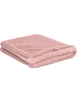 Aesco Pet Comfort Lodix Mira Toz Pembe Kedi ve Köpek Battaniyesi S 50X70CM