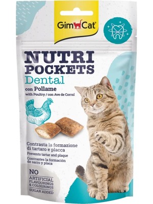 Aesco Gimcat Nutripockets Kedi Ödülü Dental 60 gr