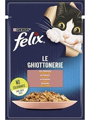 Aesco Felix Somonlu Kedi Yaş Mama (26 x 85 Gr)