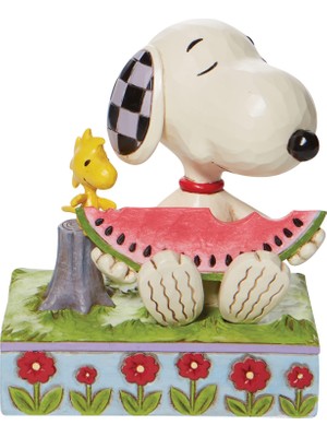 Aesco Enesco Peanuts By Jim Shore Jspea Snoopy Karpuz Figürü