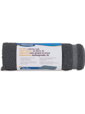 Aesco Petmate Çöp Yakalayıcı Mat Extra Large, Gri