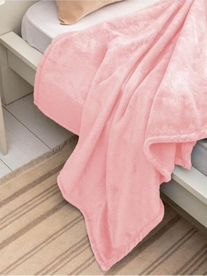 Aesco Mulberry Wellsoft Tv Battaniyesi | Yumuşacık, Sıcak Tutan, Hafif ve Şık Koltuk Battaniyesi, Pembe, 100X170 CM,%100 Polyester