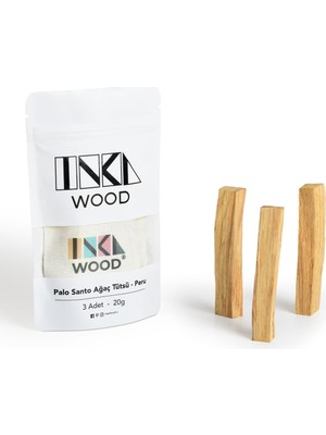 Aesco Palo Santo Ağaç Tütsü 20 Gr. – Peru -