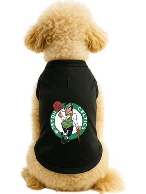 Aesco Mpz Pets Kedi ve Köpek Kıyafeti & Elbisesi Siyah Celtic Atlet Xs