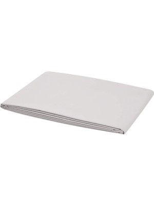Aesco %100 Pamuk Ranforce Çift Kişilik Çarşaf Krem 240X260 cm