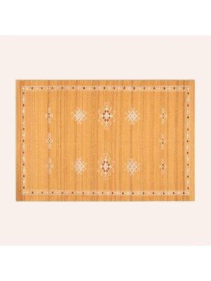 Aesco Jaıpur Yün Kilim 80X150 cm Hardal