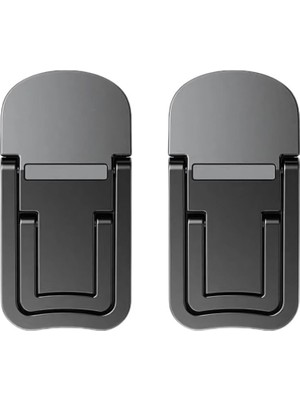 Aesco Coofbe 2 Adet Yapışkanlı Katlanılabilir 2 Kademe Yükseklik Ayarlı Laptop Standı Laptop Stand Ayağı