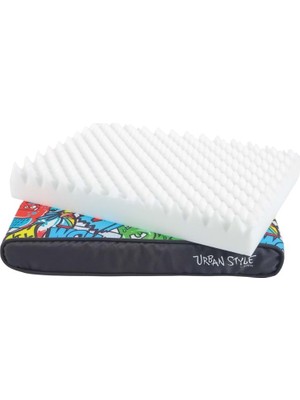 Aesco M-Pets Urbanstyle Contempo Cushion Yatak Multicolor Xl 110X75X12CM
