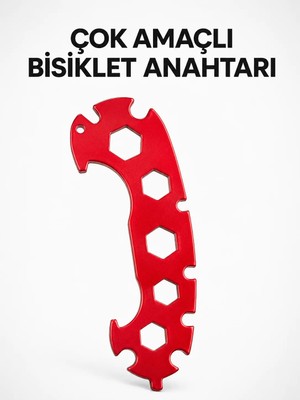 Laraheiser Bisiklet Bakım ve Tamir Anahtarı Çok Fonksiyonlu 12 Farklı Ölçü 6-17 mm