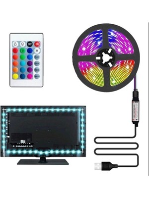 Aesco Tv Arkası 3 mt USB Rgb Şerit LED CT-4566 HSPLİNM-3609