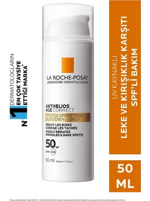 Aesco La Roche Posay Anthelios Age Correct Light Cream SPF50, 50 ml