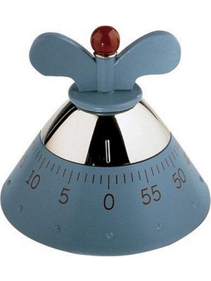 Aesco Alessi Michael Graves Mutfak Saati, Mavi, 6 x 11 x 28.5 cm