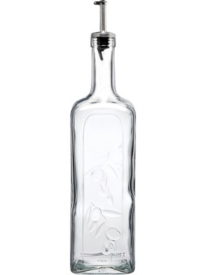 Aesco Paşabahçe Paşabahçe Homemade Metal Tıpalı Yağlık & Sirkelik, Şeffaf, 1 Litre