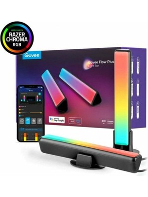 Aesco Govee Flow Plus Light Bars Wifi Bluetooth Masa Lambası