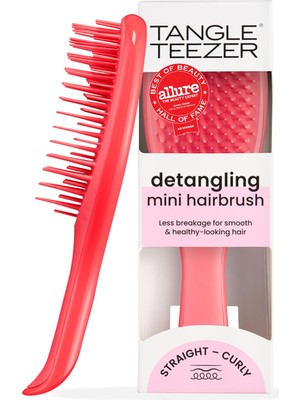 Aesco Tangle Teezer The Ultimate Detangler Pink Punch Mini Boy Saç Fırçası-Tarak