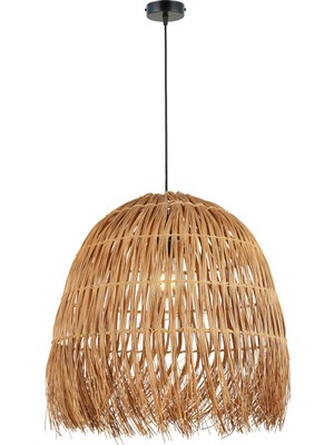 Aesco Lucea Corde Bamboo Tekli Avize