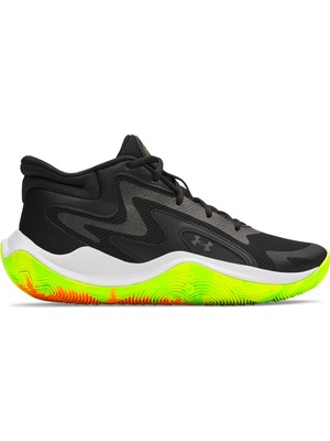 Aesco Under Armour Ua Jet 25 Unisex Yetişkin Basketbol Ayakkabısı Black/black/metallic Black 44