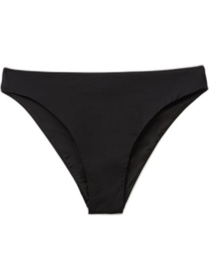 Aesco Benetton Kadın Siyah Yüksek Bel Bikini Altı