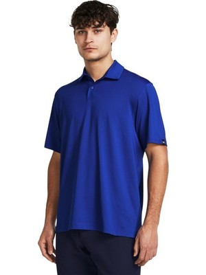 Aesco Under Armour Ua T2G Polo Lb Erkek Polo T-Shirt Royal / / White Md