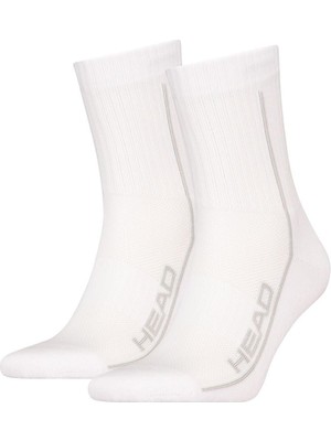 Aesco Head All Sports Performance Short 2 Çift Beyaz Beden 35/38