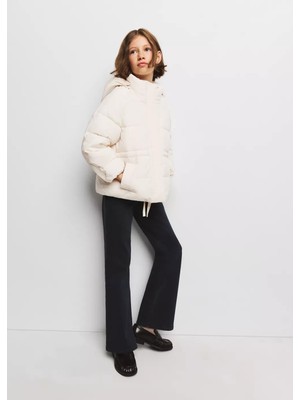 Mango Kapüşonlu Kapitone Anorak