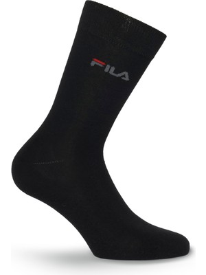 Aesco Fıla Normal Socks Üniseks Yetişkin Çorap, Siyah, 39-42