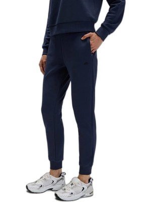 Aesco Ellesse Pamuklu Regular Fit Normal Bel Ribanalı Paça Eşofman Altı Bayan Eşofman Altı EF532